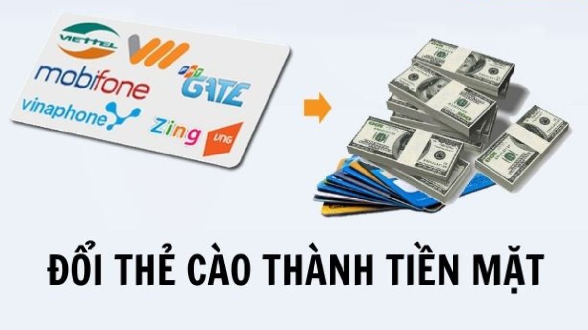  Đổi thẻ cào sang Ví Momo - Đổi thẻ cào thành tiền mặt tại đây